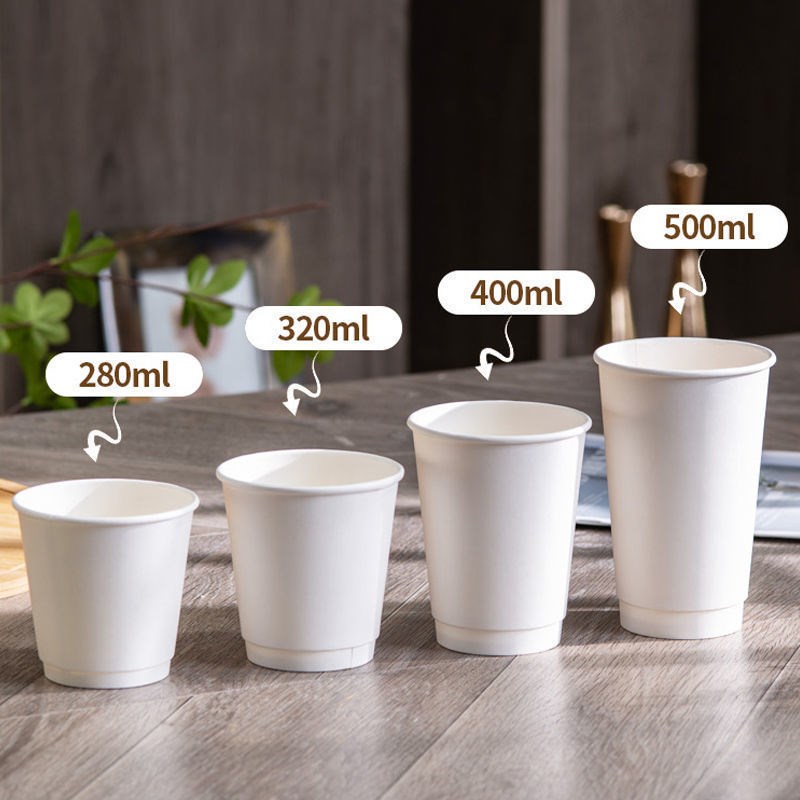 Disposable in‑cup tea paper cup product samples