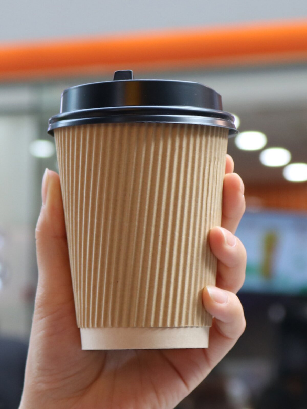 Double‑wall sleeve insulated paper‑cup product samples