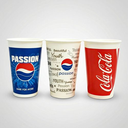 Dual‑P PE‑PP laminated leak‑proof paper‑cup product samples