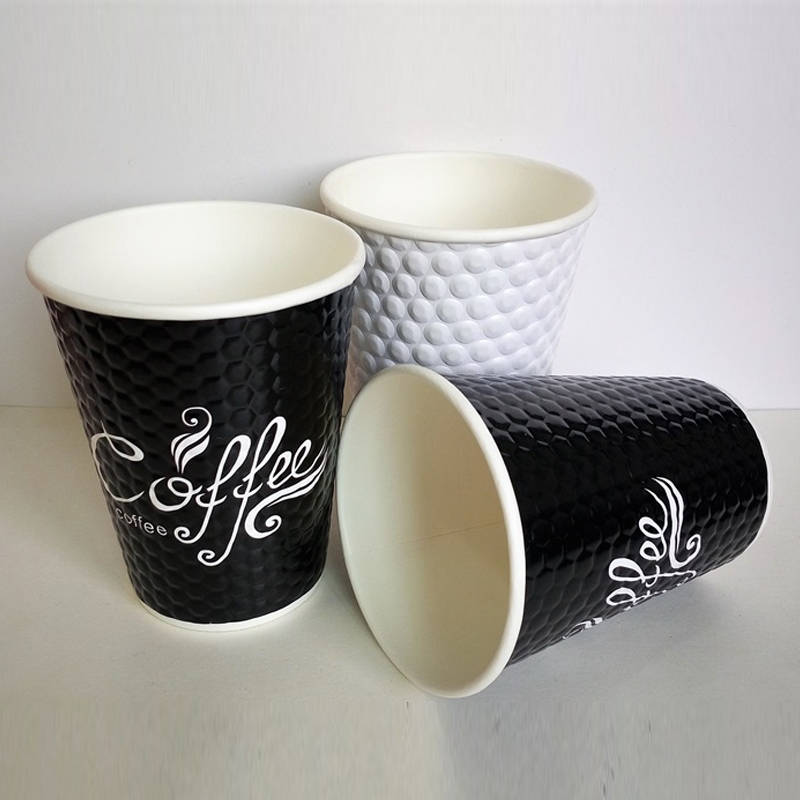 Different structural samples of insulated anti‑scald paper cups