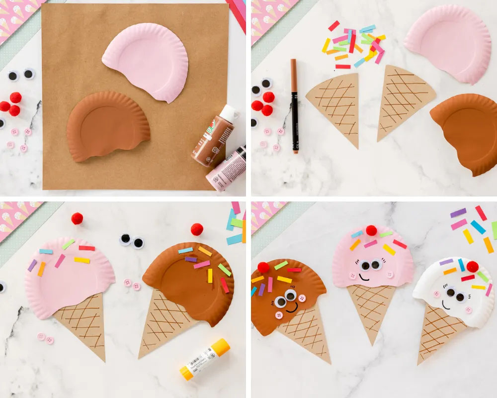 Group snapshot of Qianyi family‑day paper‑plate DIY event